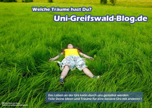 Werbung für Uniblog Greifswald
